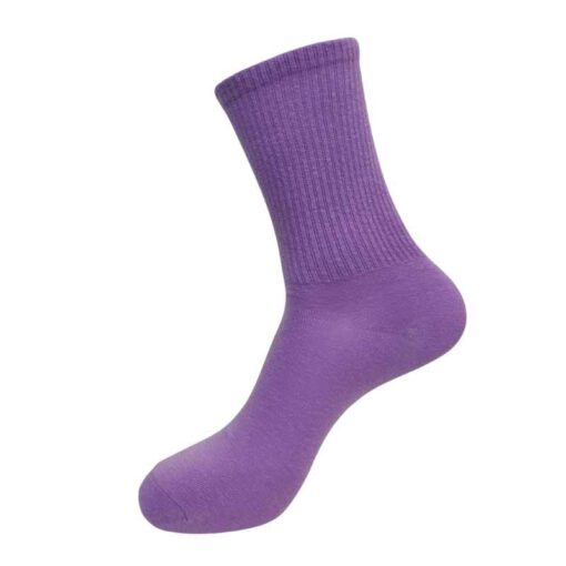 One Colored Socks - lilac