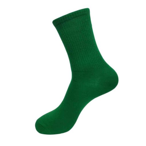 One Colored Socks - grass