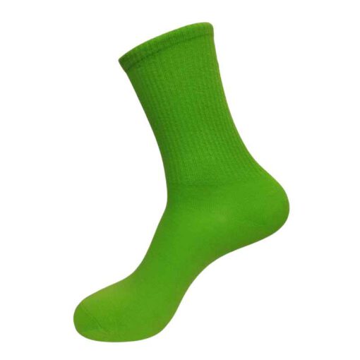 One Colored Socks - lime