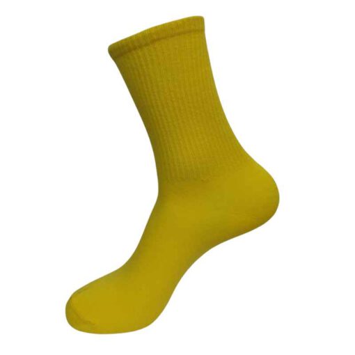 One Colored Socks - Lemon