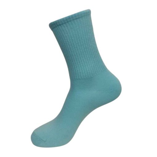 One Colored Socks - pale blue