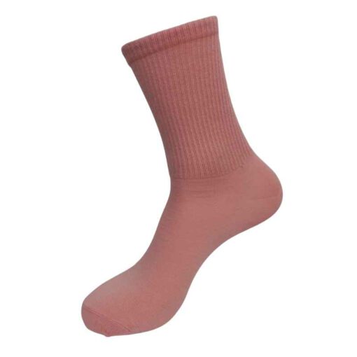 One Colored Socks - salmon