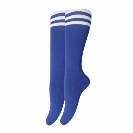 Blue&White Knee Sock