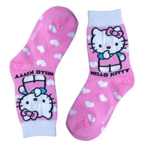 Kids Socks - Pink Kitty